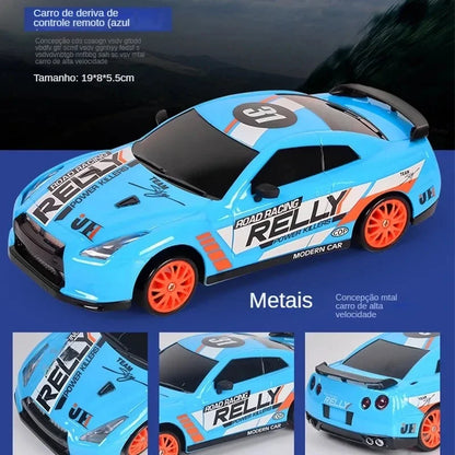 2.4G High Speed Drift Rc Car 4WD Toy Remote Control AE86 Model GTR Vehicle Car RC Racing Cars Toy for Children Christmas Gifts